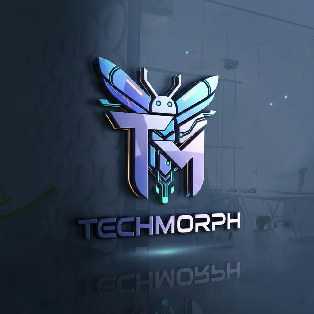 TECHMORPH - Product Hunt launch logo