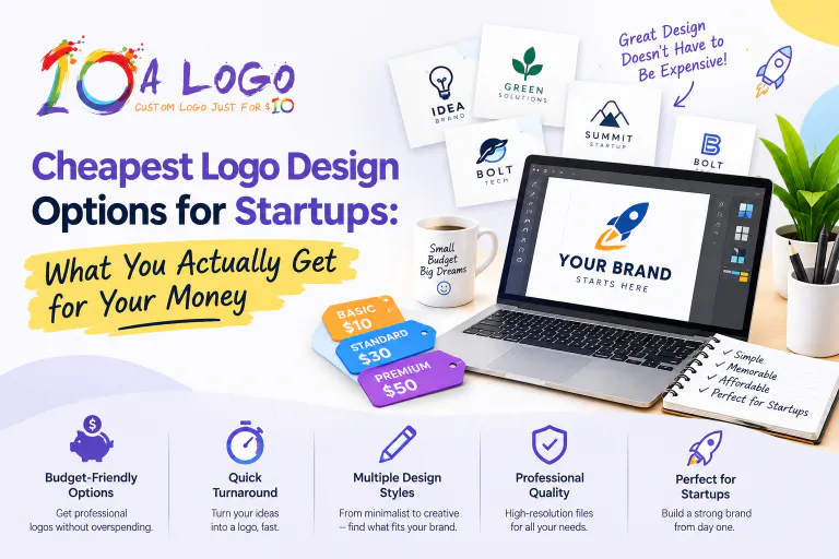 Cheap Custom Logo Design Service gallery image