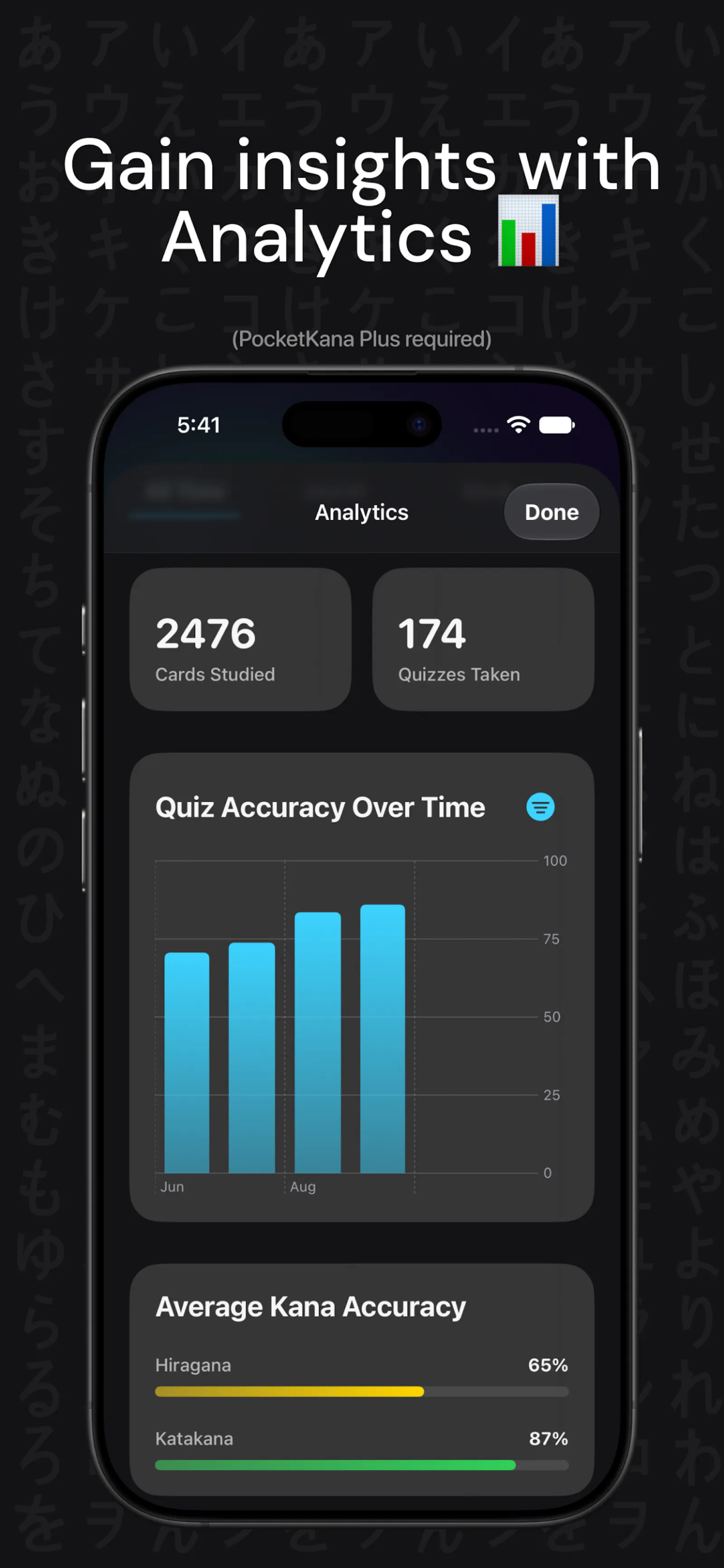 PocketKana: Learn Japanese screenshot 7
