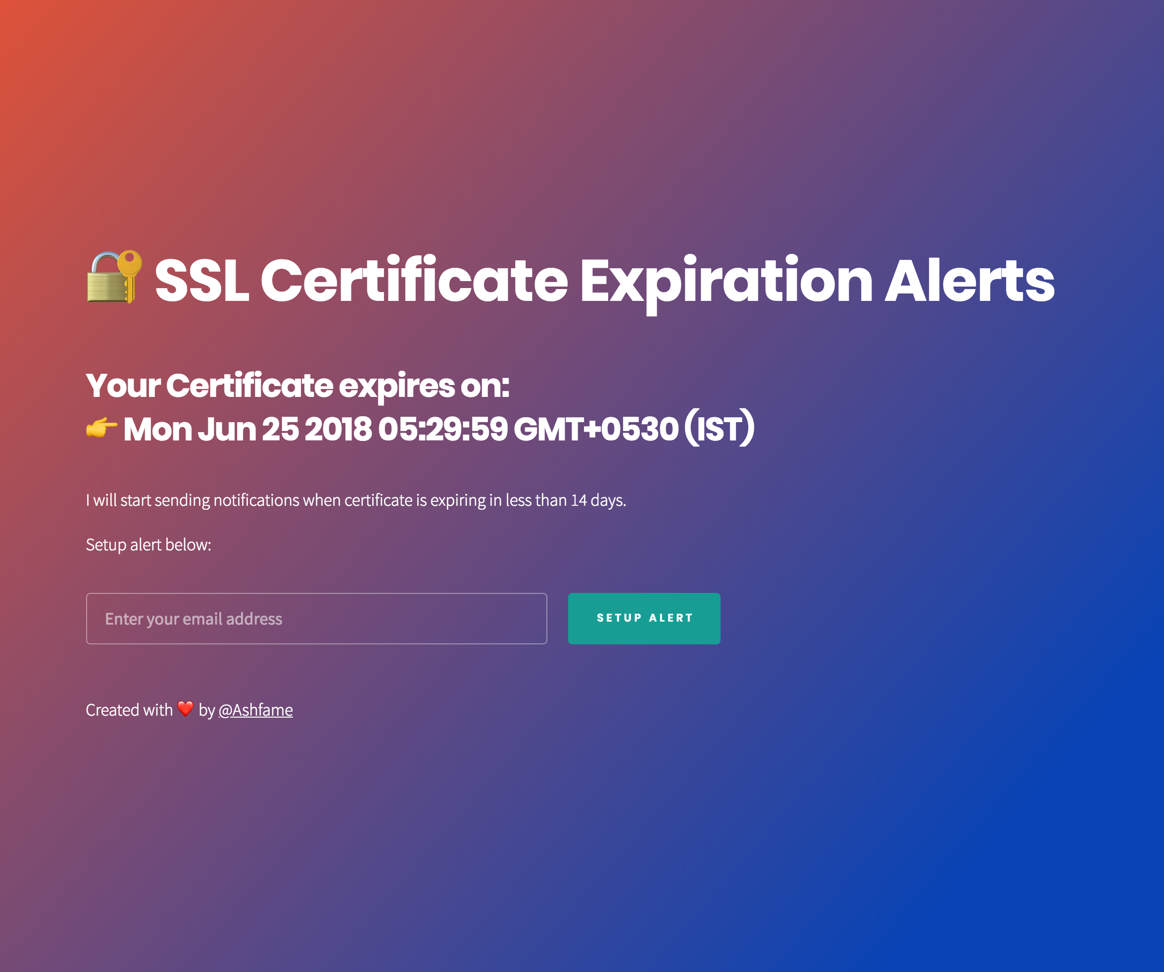 SSL Alerts gallery image
