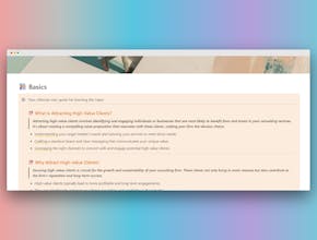 Attracting High-Value Clients: The Guide gallery image