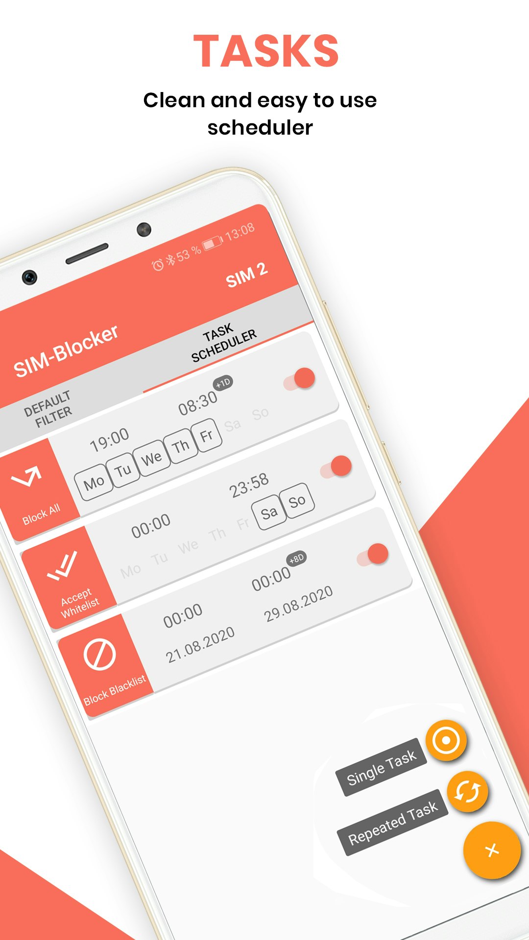 SIM-Blocker and Call Blocker gallery image