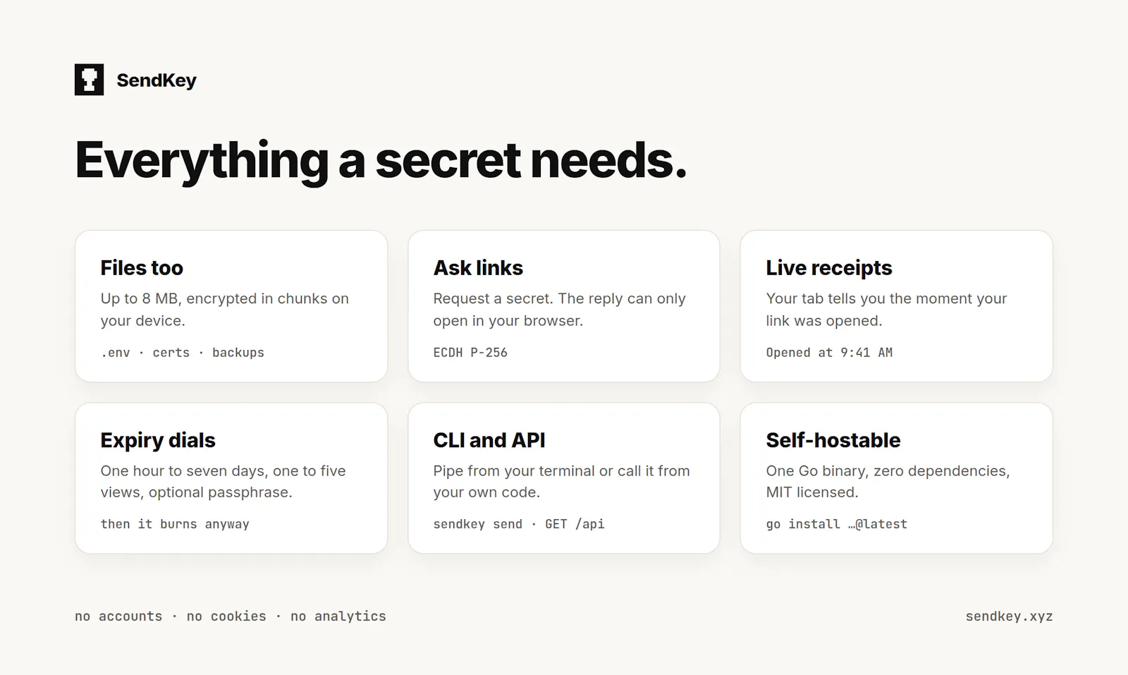 SendKey screenshot 3