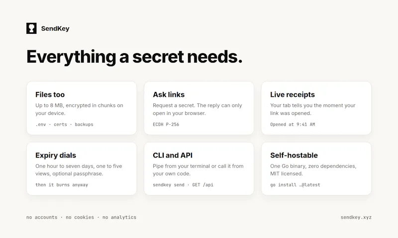 SendKey screenshot 3