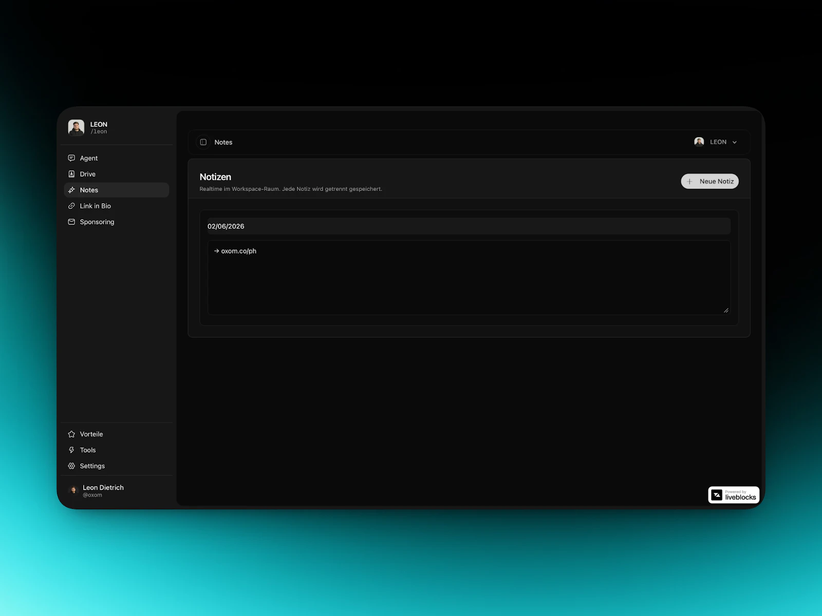 oxom (BETA) screenshot 2