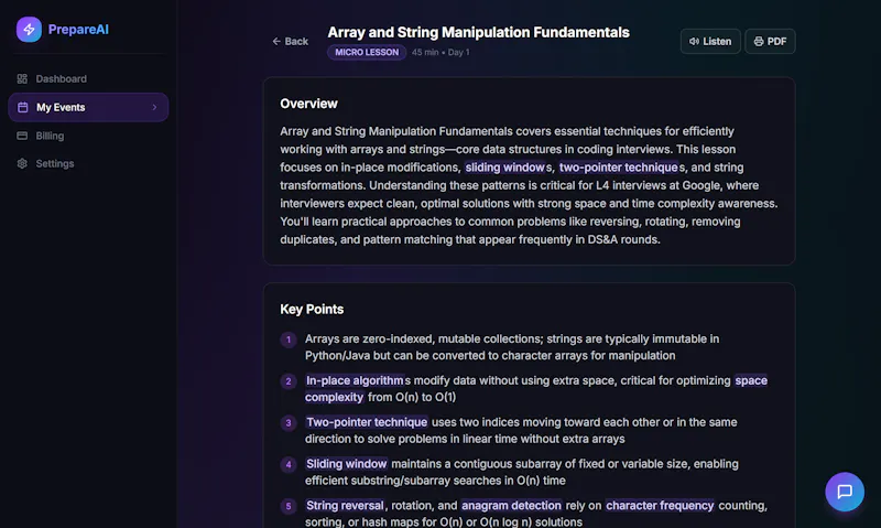 PrepareAI screenshot 3