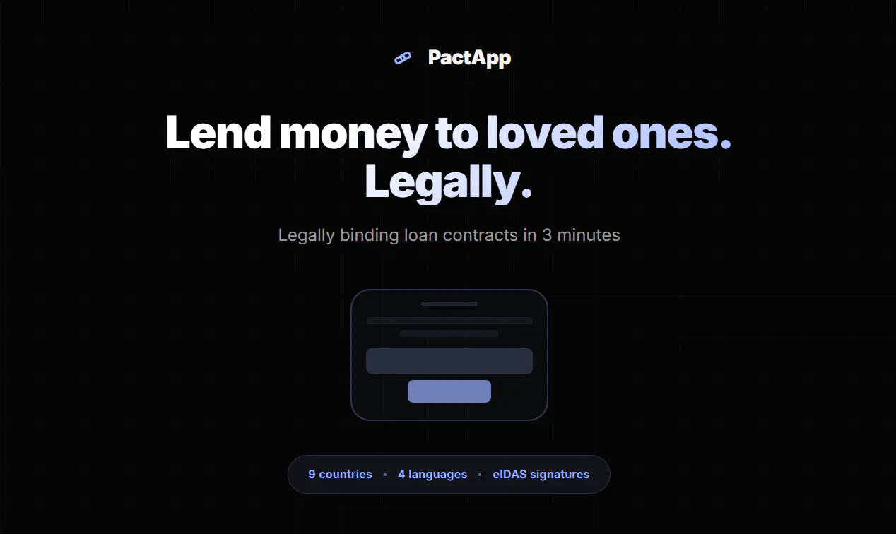 PactApp 项目横幅