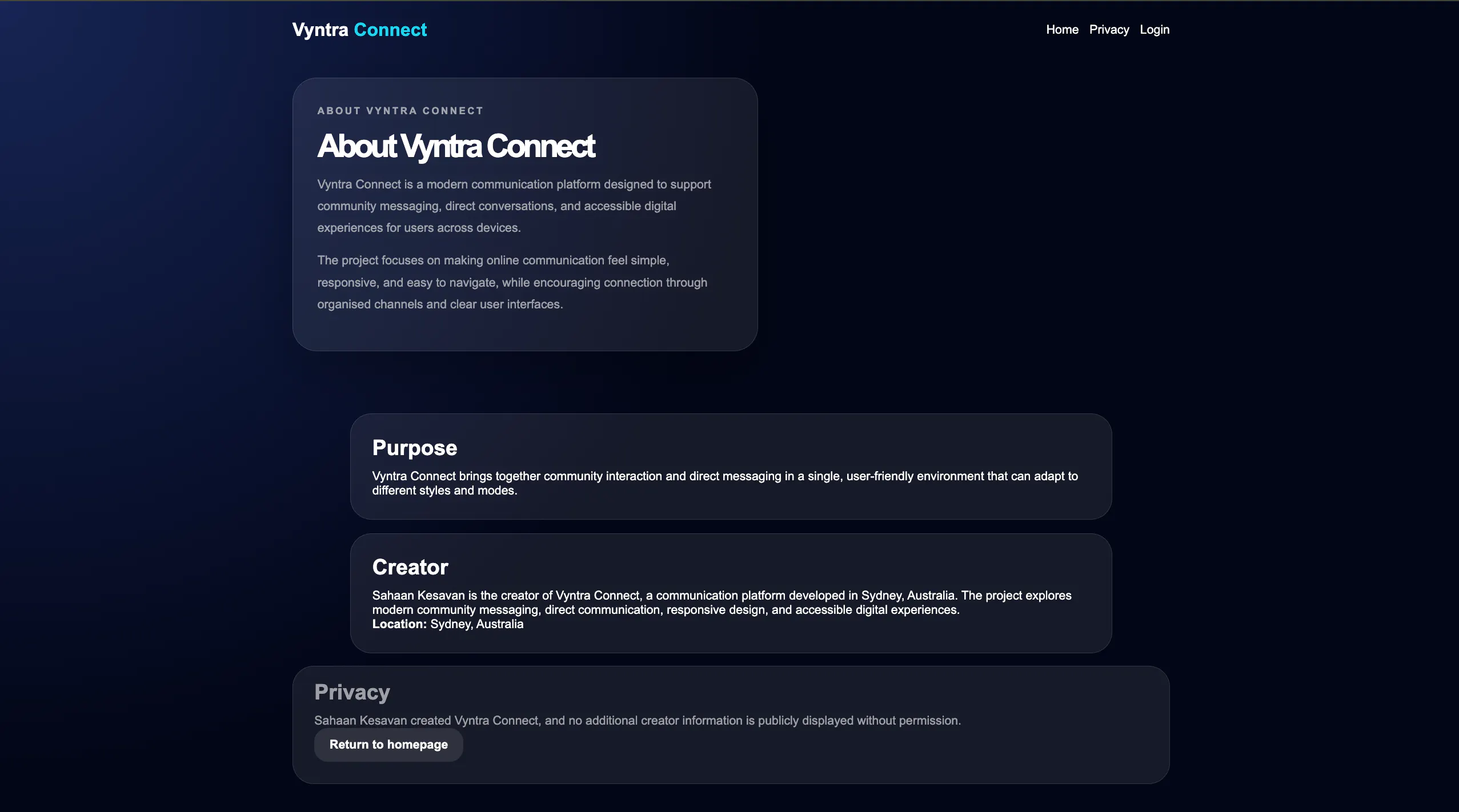 Vyntra Connect gallery image