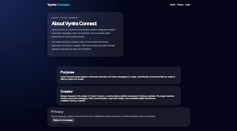 Vyntra Connect screenshot 2
