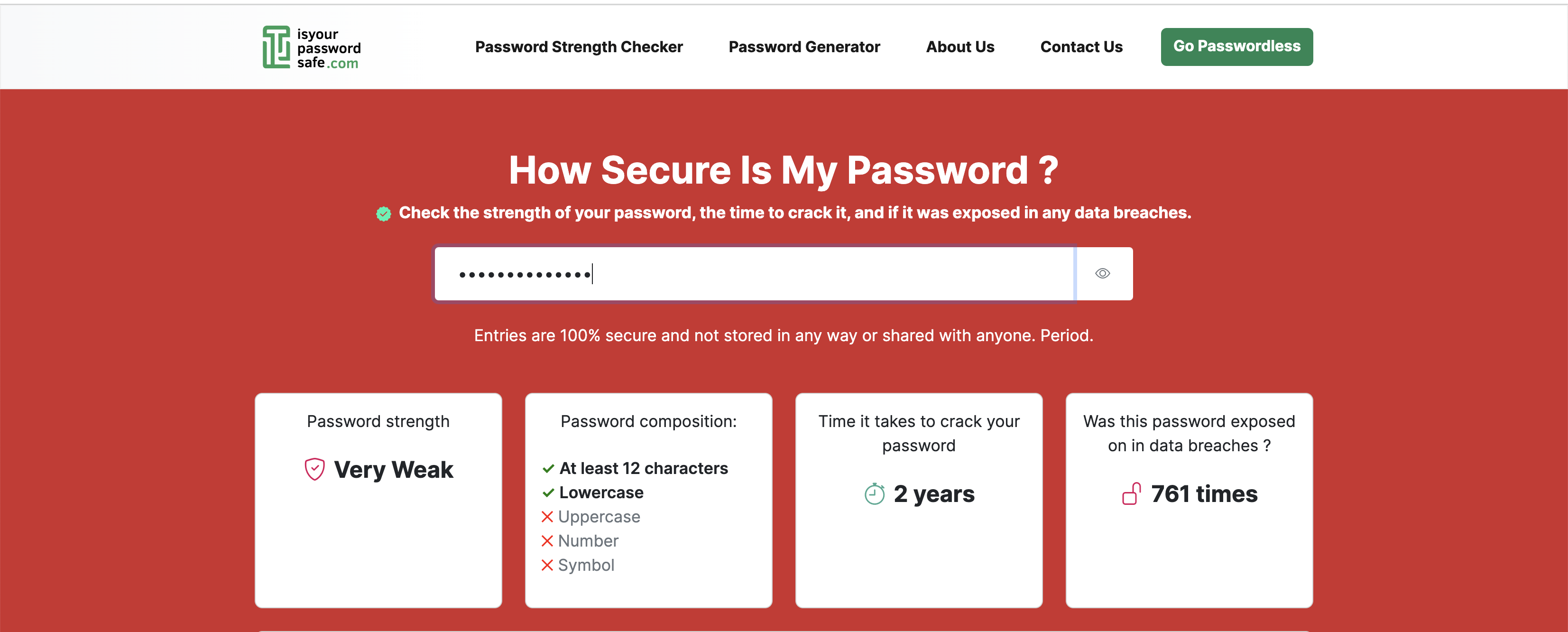 Mídia 2 de isyourpasswordsafe.com