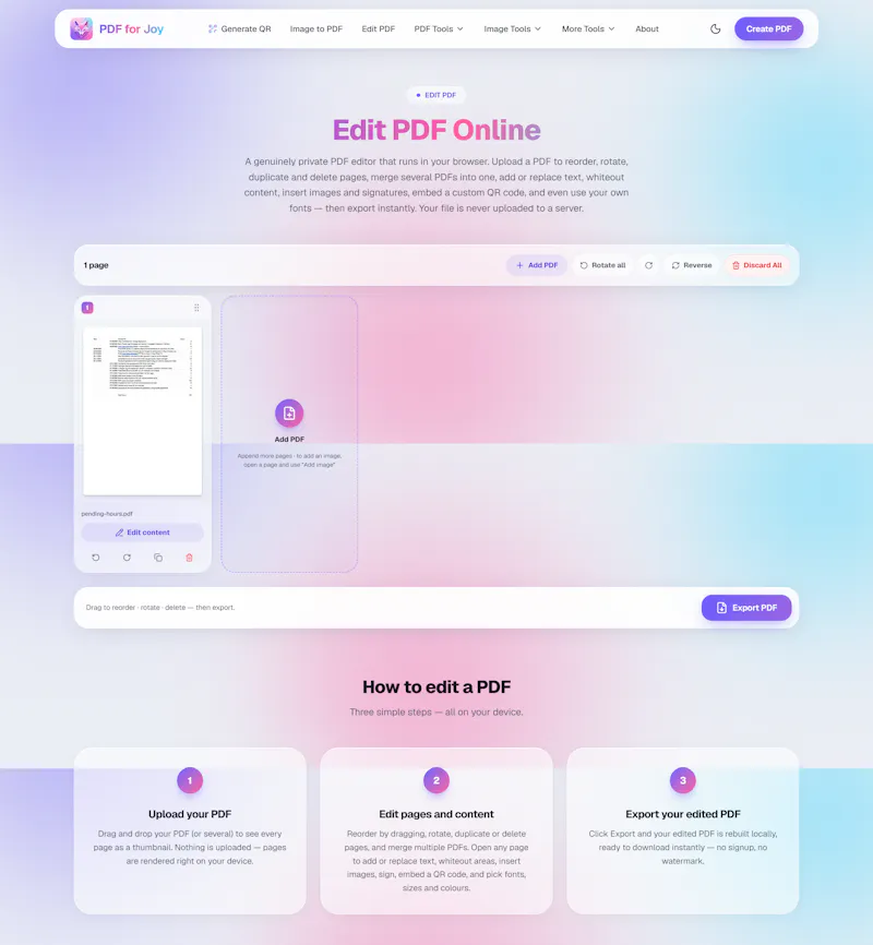 PDF For Joy screenshot 4