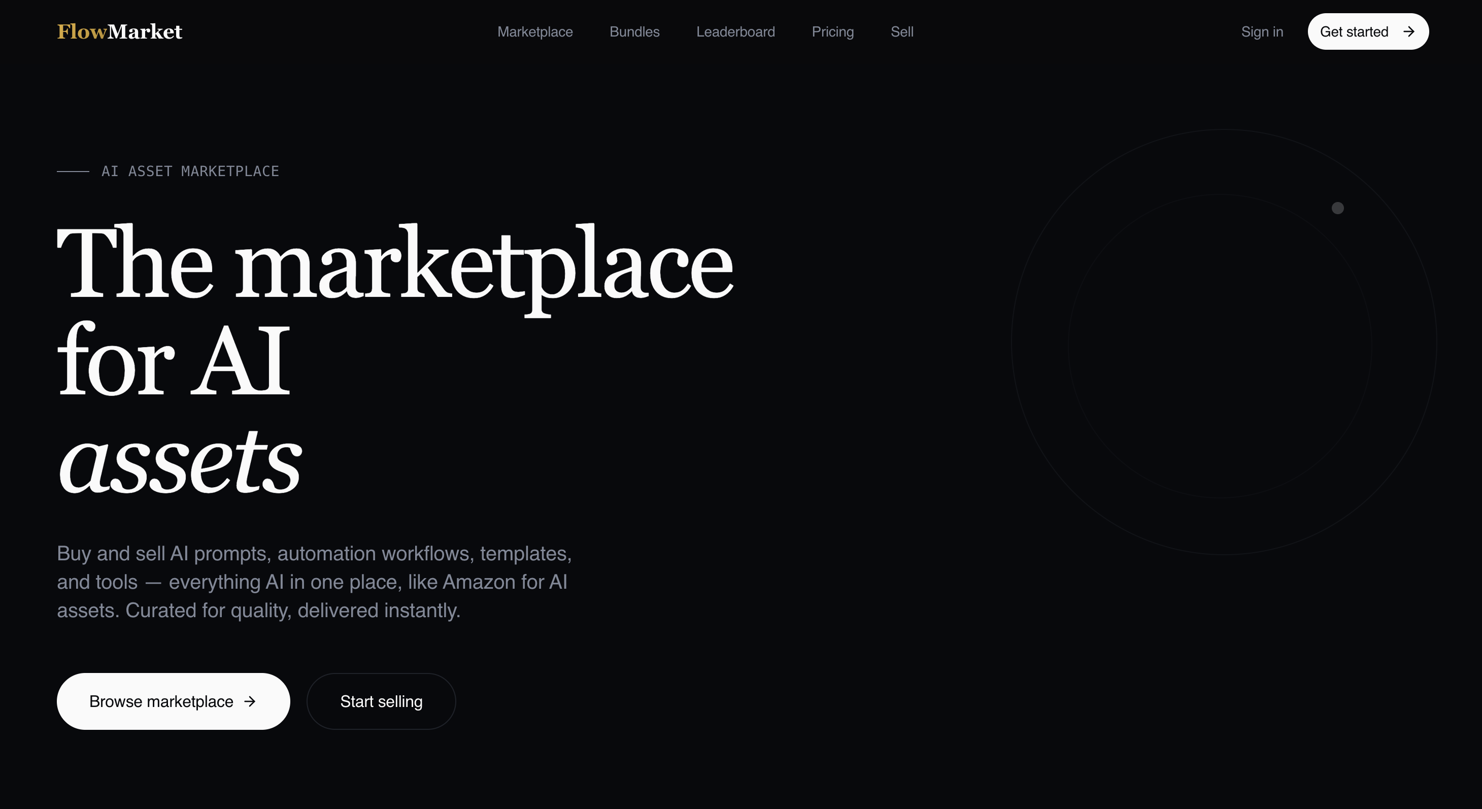 FlowMarket gallery image