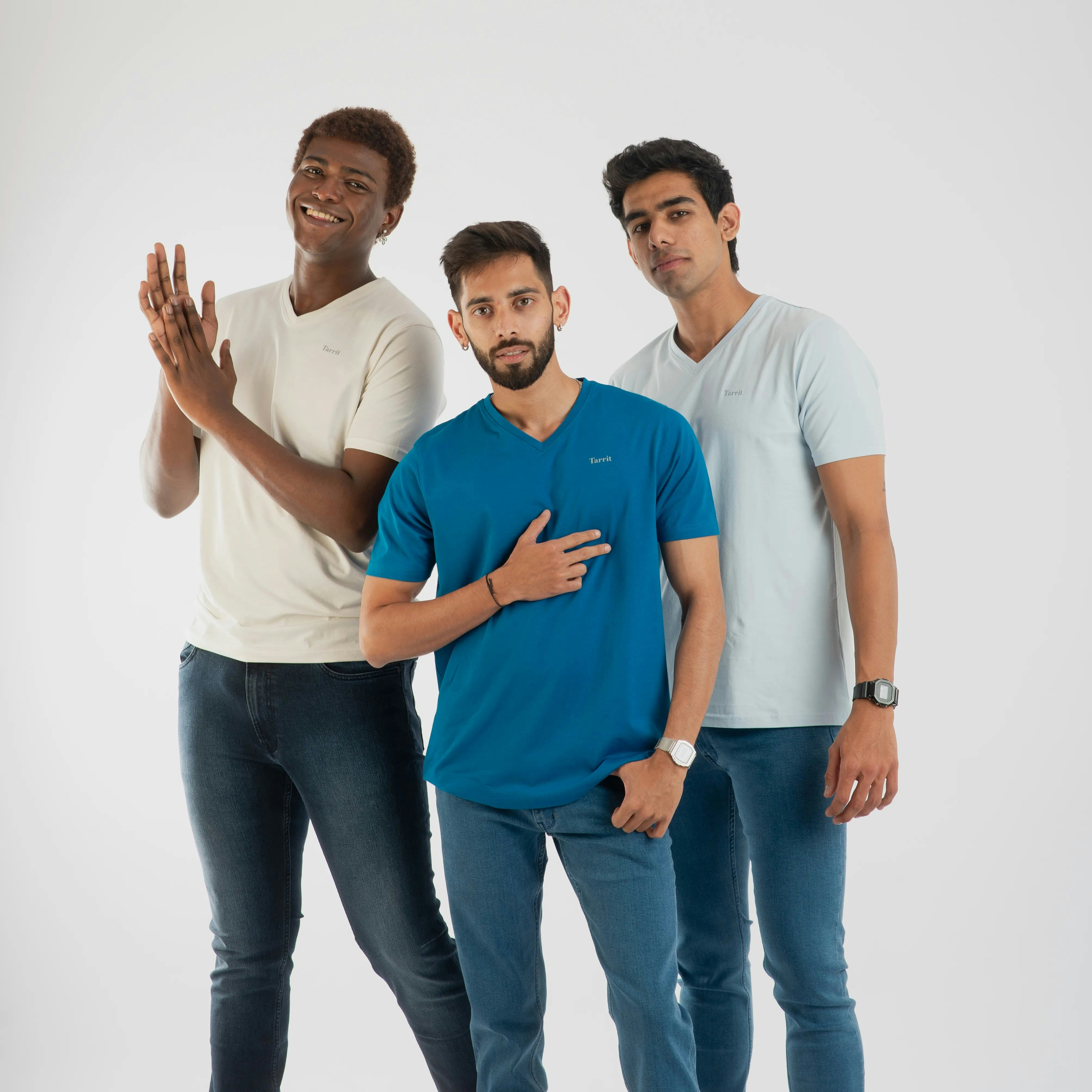 Média T-shirts pour hommes |Tarrit - Acheter des T-shirts pour hommes - Polos et T-shirts à manches longues pour hommes 1