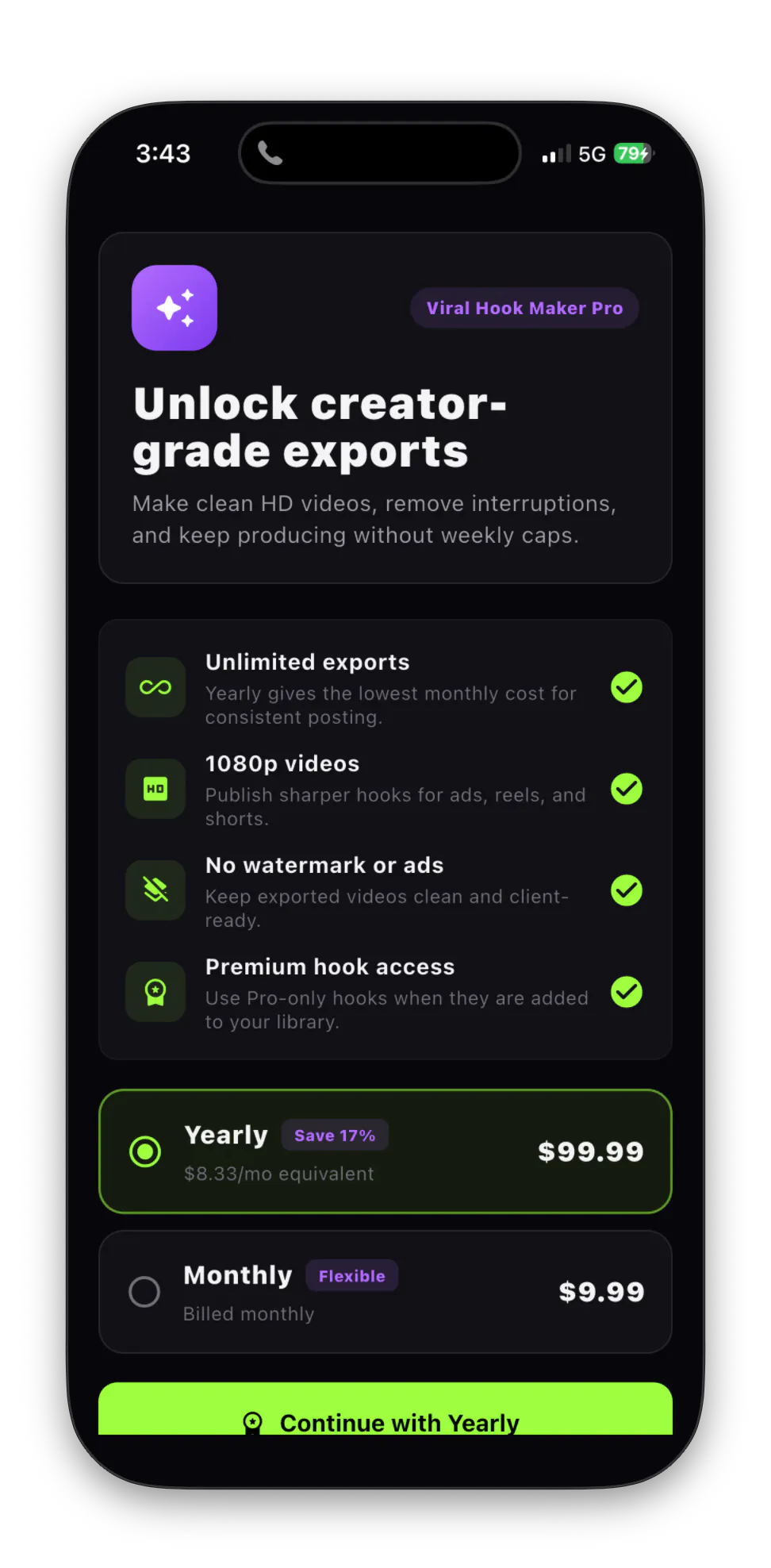 Viral Hook Maker gallery image