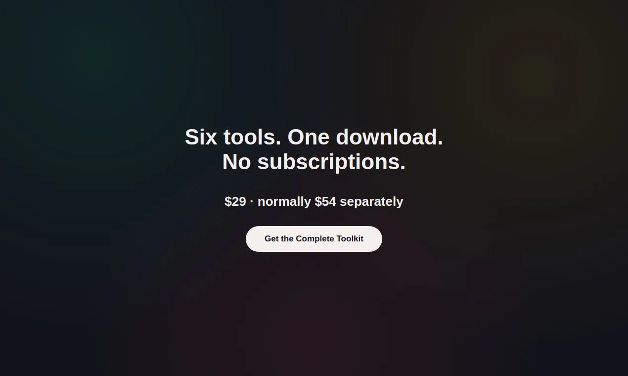 The Complete Toolkit gallery image