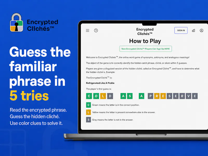 Encrypted Cliches screenshot 3