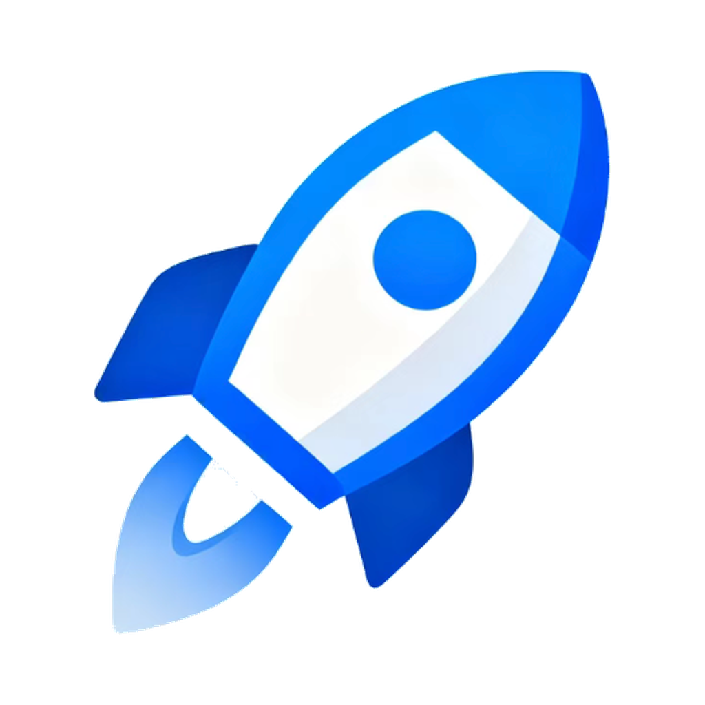 LaunchSaaS - Product Hunt launch logo