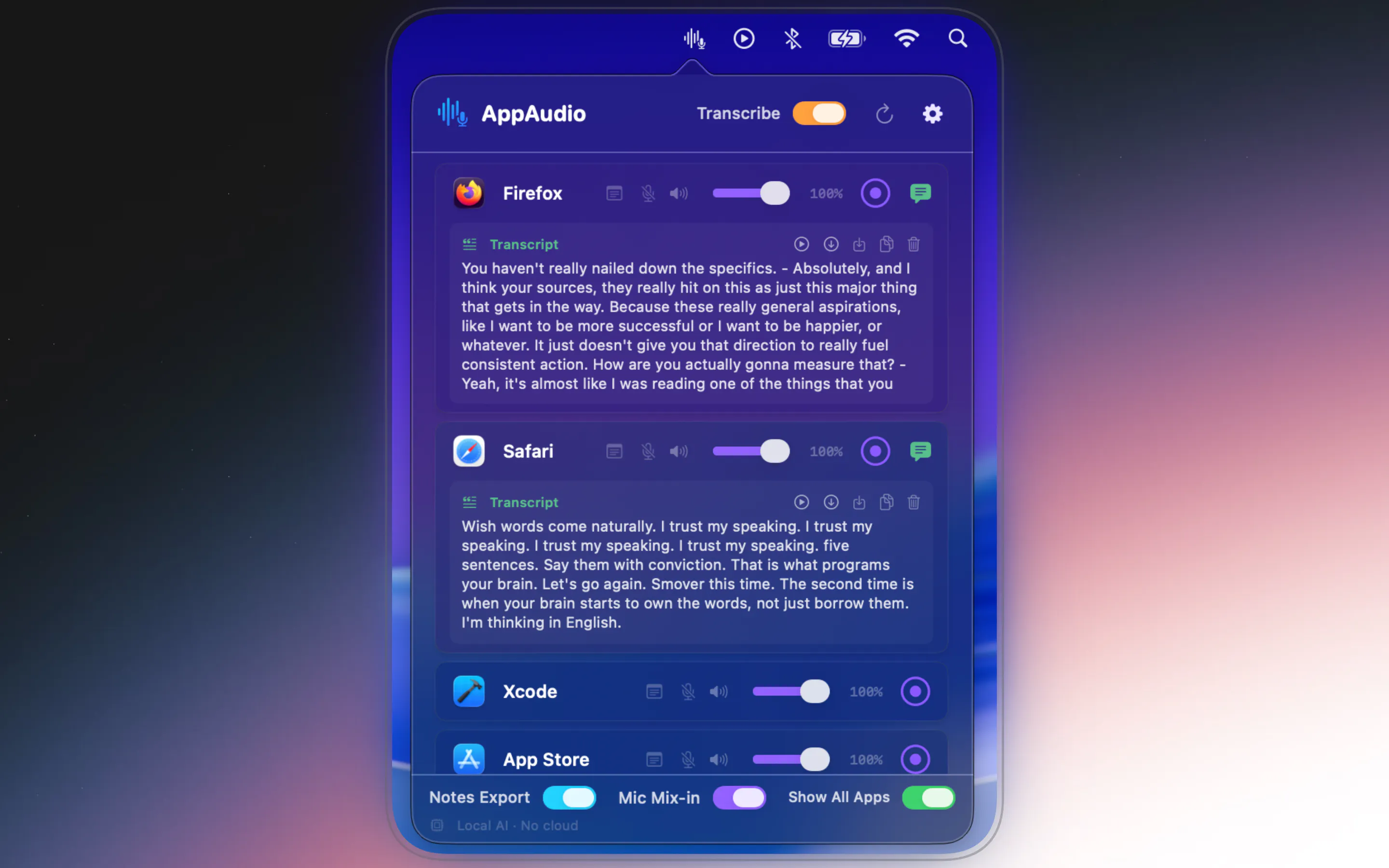AppAudio: Record & Transcribe gallery image