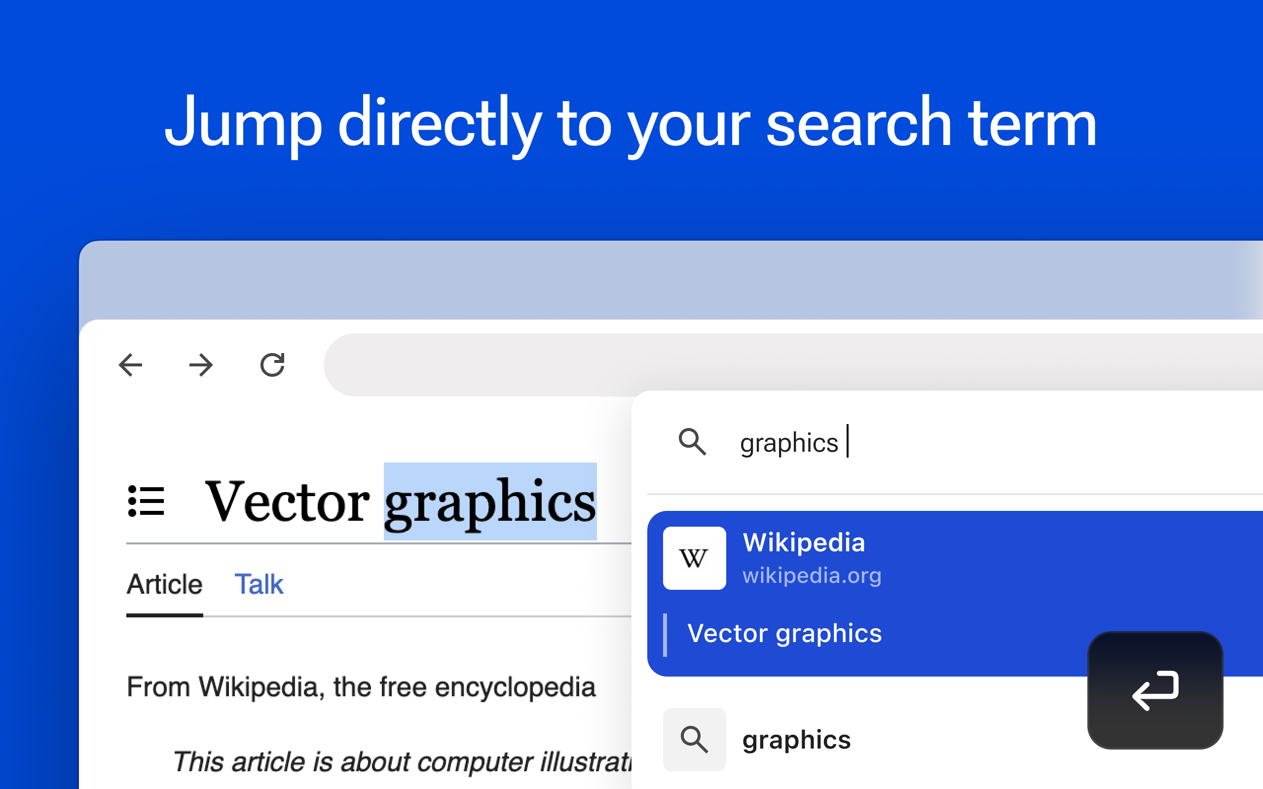 Глубокий поиск вкладок для Google Chrome media 2