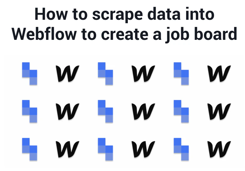 Create a job board without coding