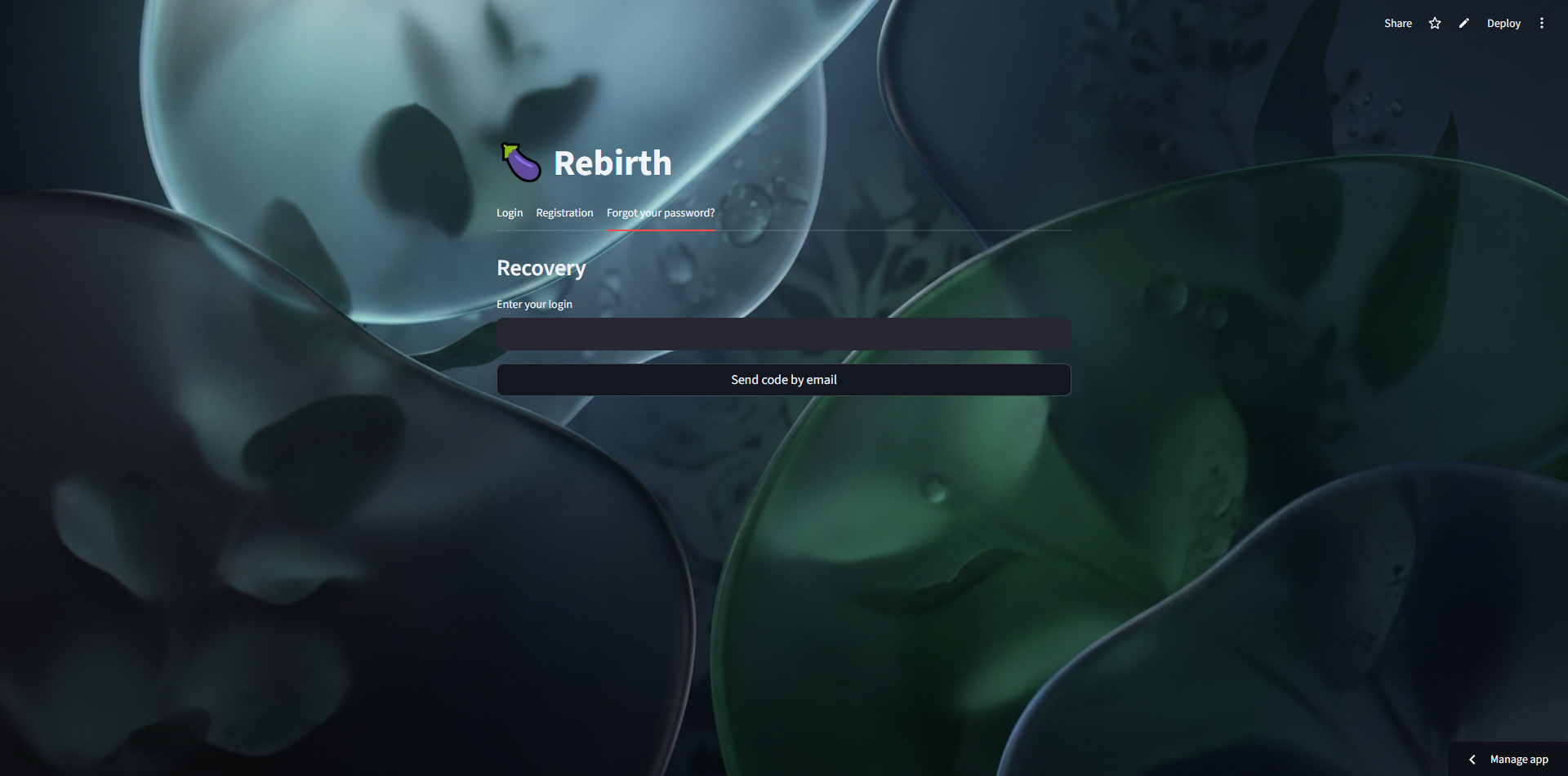 Rebirth - AI Nutritionist (Student Proj) gallery image