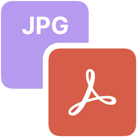 JPG to PDF logo