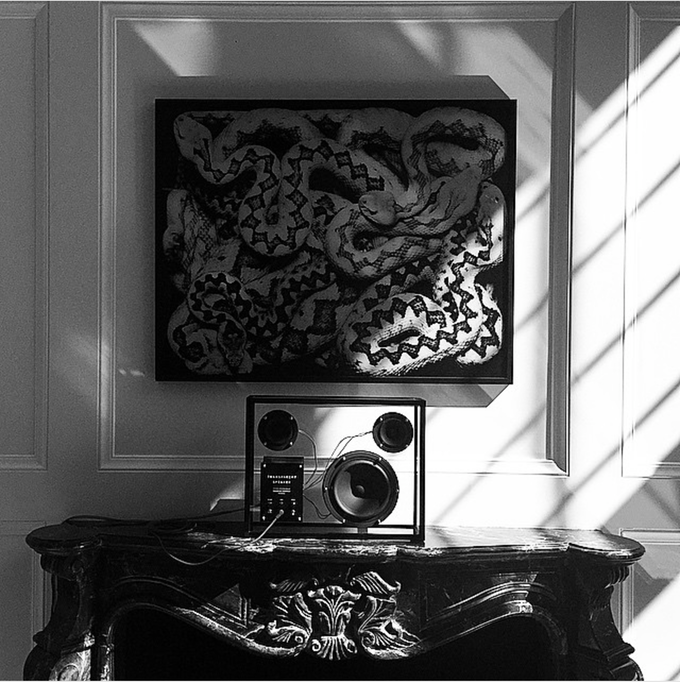 Wireless Transparent Speakers with Flic Button gallery image