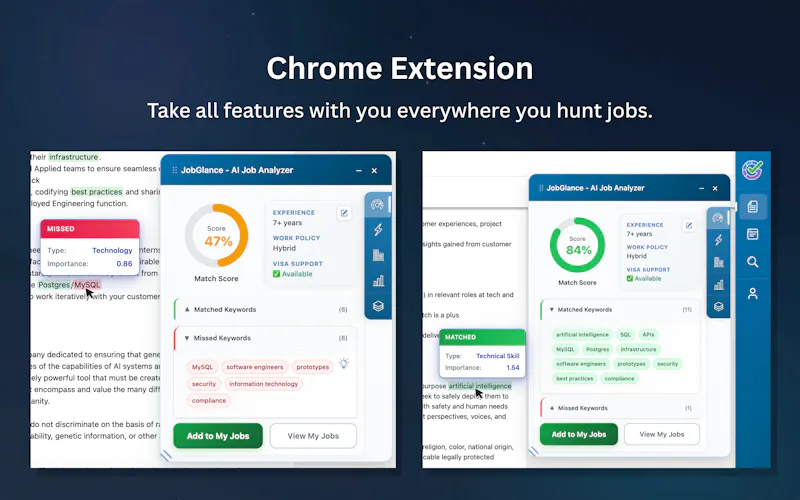 JobGlance screenshot 5