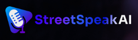 StreetSpeak AI - Product Hunt launch logo and brand identity