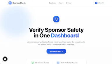 YouTube Sponsorship Verification gallery image
