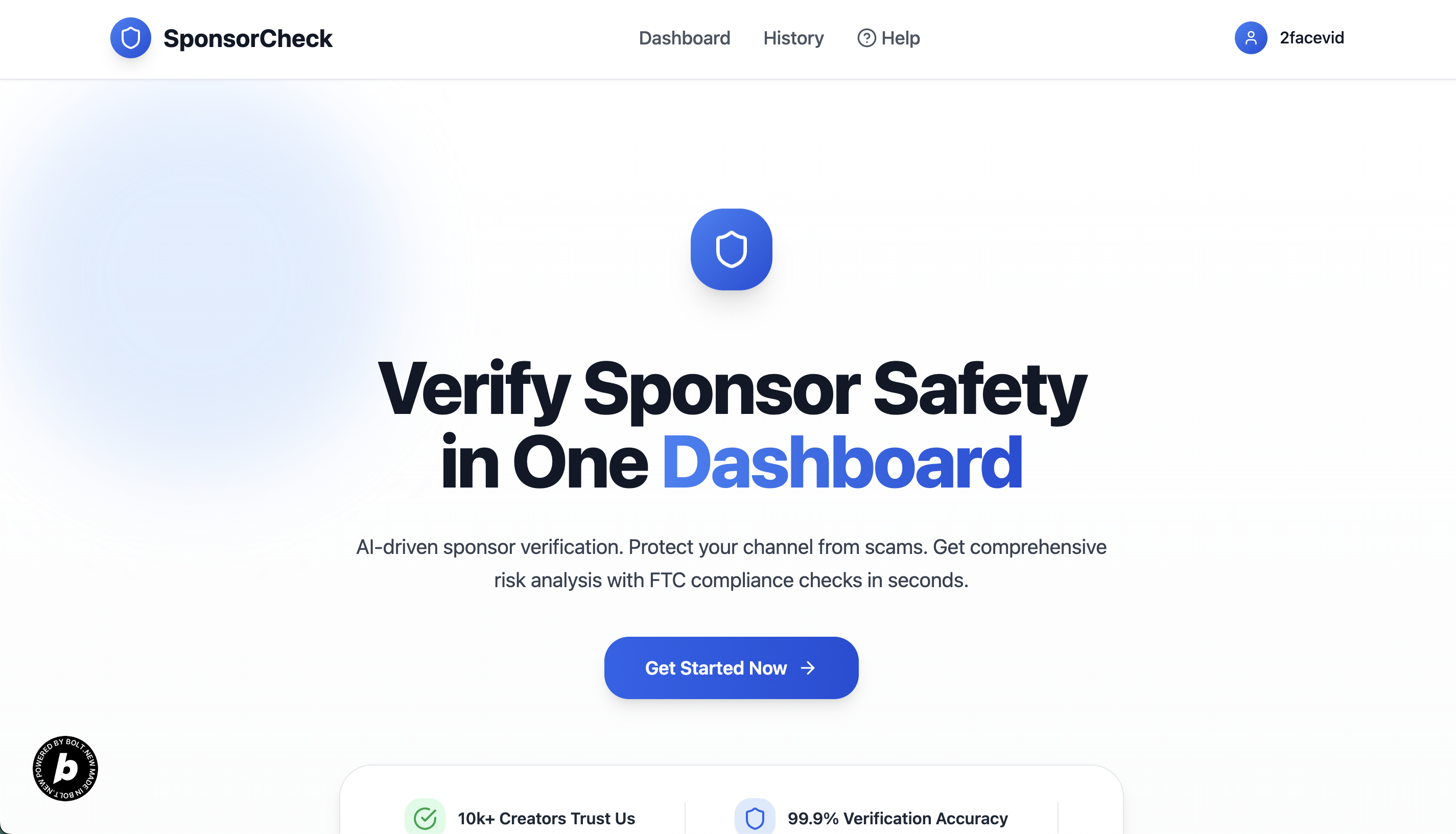 YouTube Sponsorship Verification - Protect your channel from scams with AI-powered verification media 2