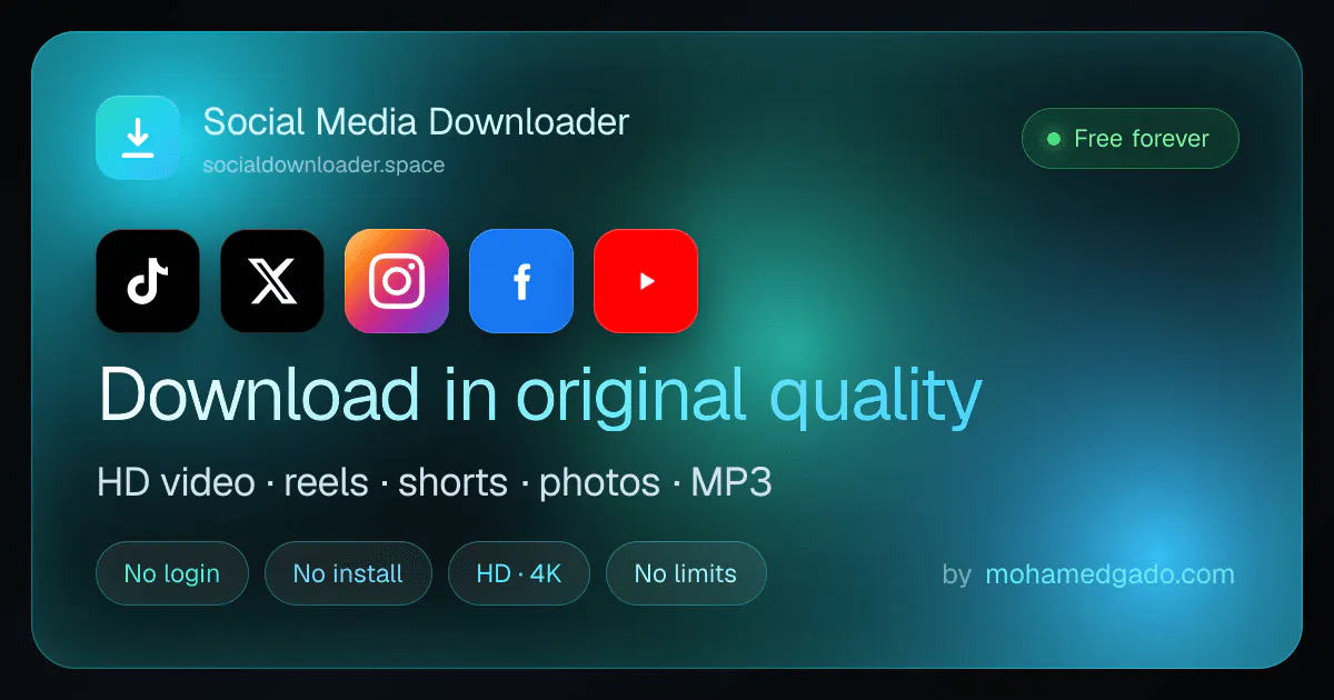 Social Media Downloader gallery image