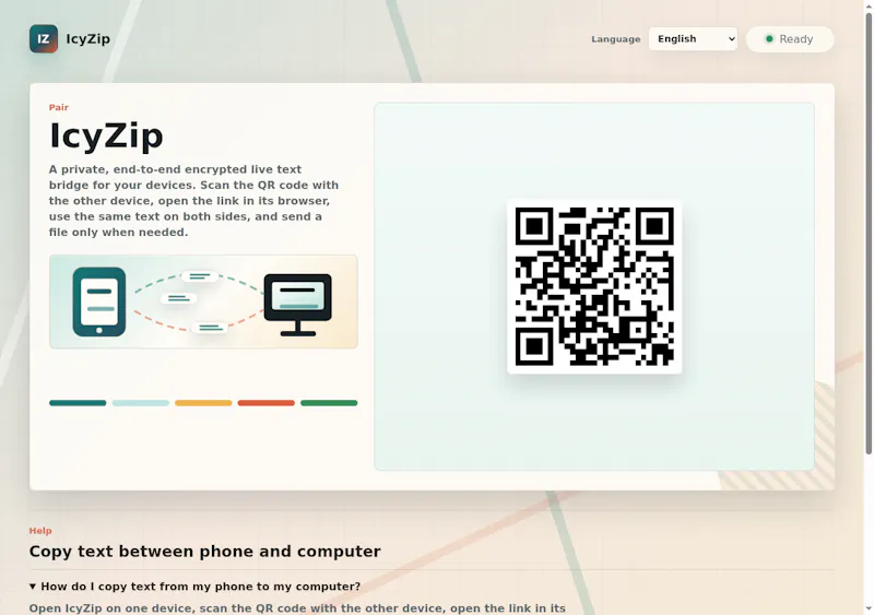 IcyZip screenshot 1