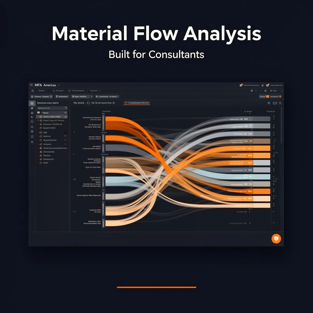Material Flow Analyzer のプロダクトバナー