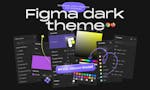 Dark theme for Figma image