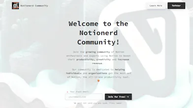 Notionerd Community gallery image