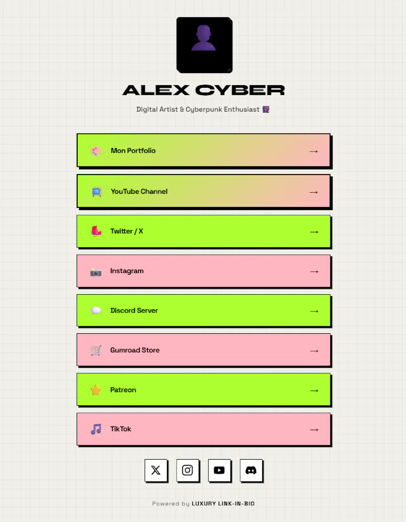 Self-hosted Linktree alternative. screenshot 1
