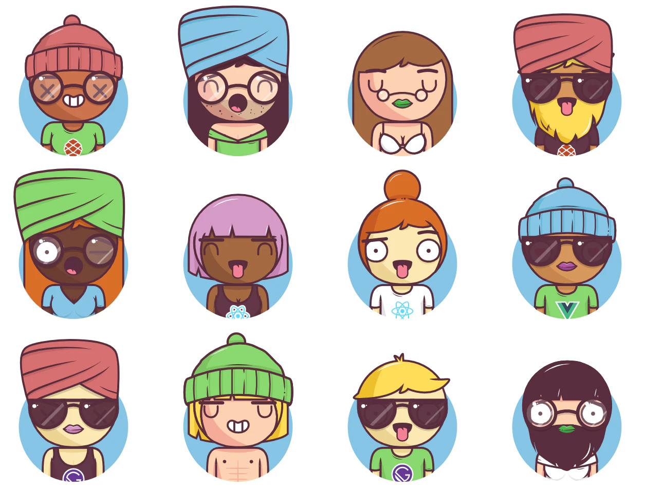 Big Heads Easily Generate Characters For Your Projects Product Hunt