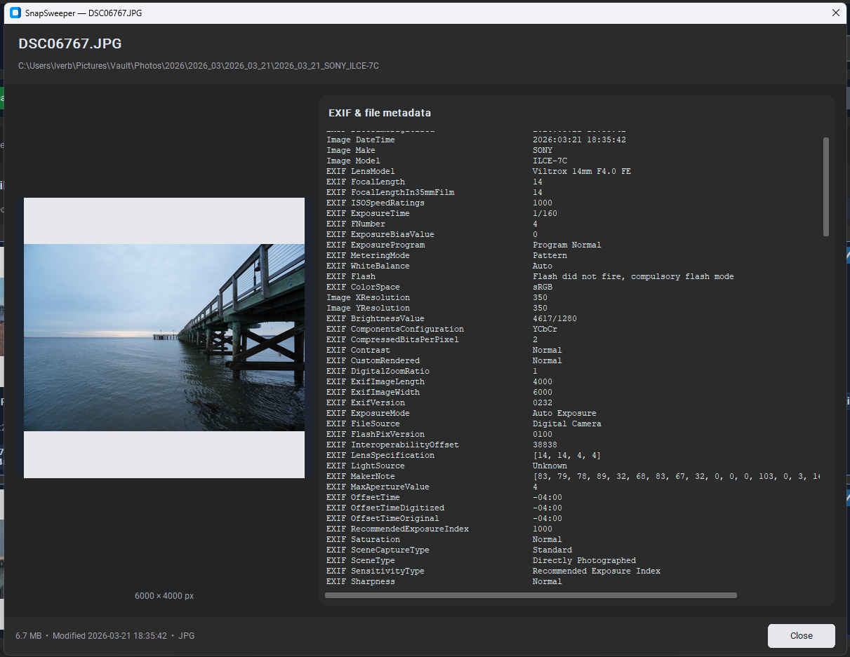 SnapSweeper gallery image