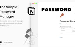 The Simple Password Manager media 2