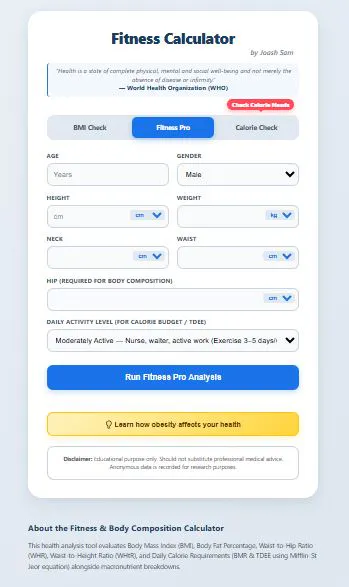 Fitness & BMI Calculator Pro gallery image