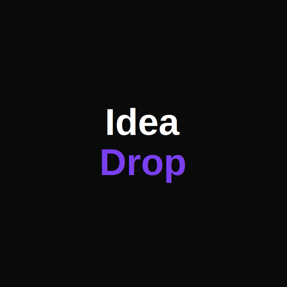 IdeaDrop
