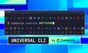 Universal CLI by Composio gallery image