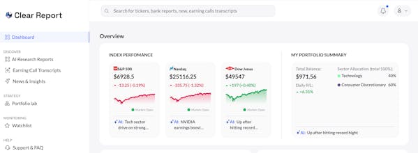Clear Report gallery image