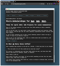 Henry Gives Coffee gallery image