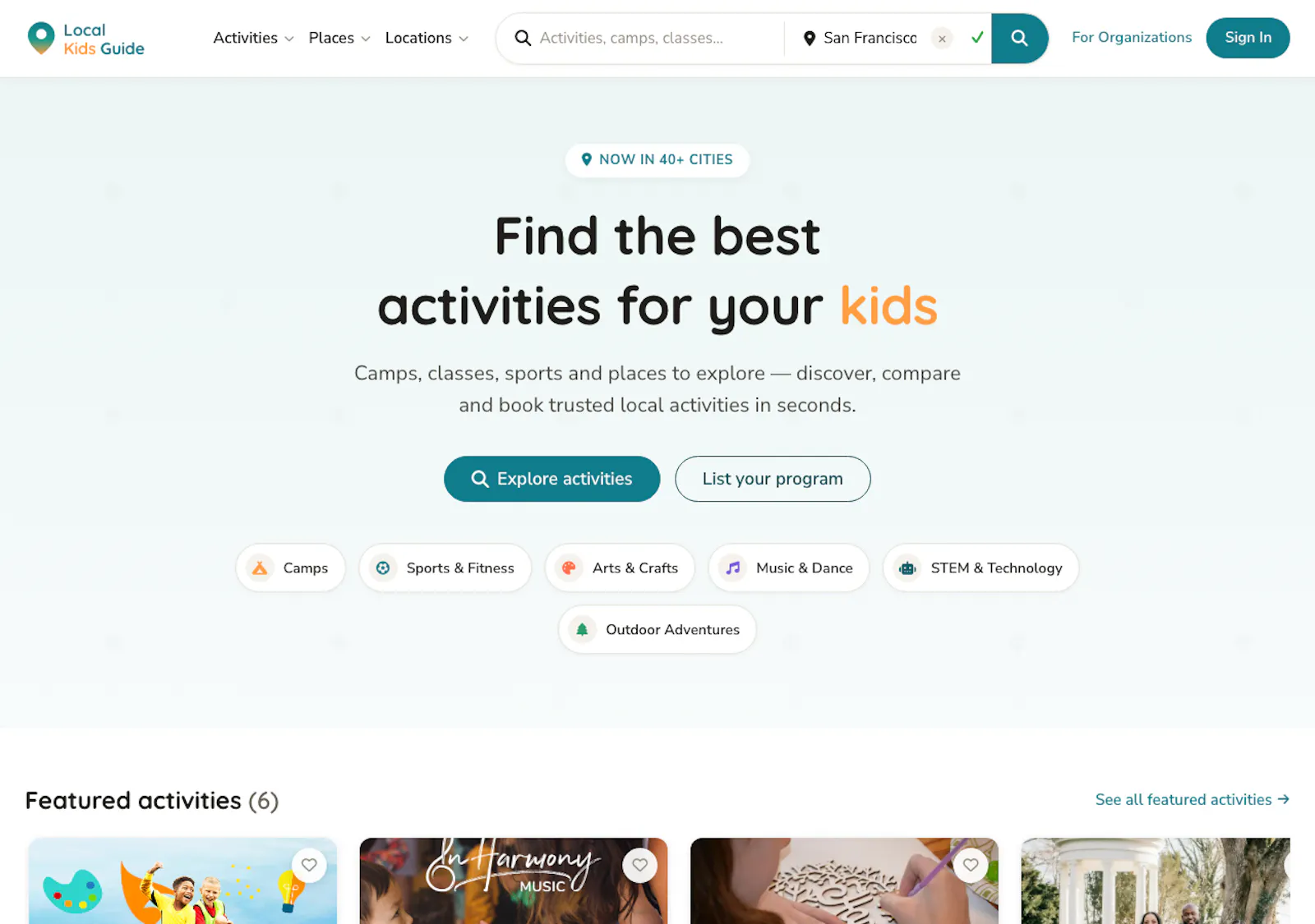 Local Kids Guide screenshot 3