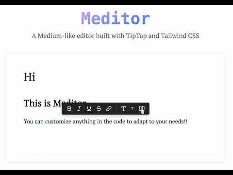 Meditor gallery image