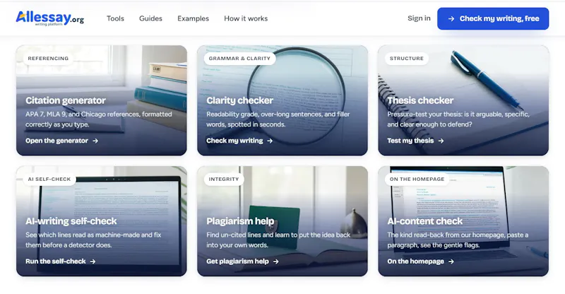 Allessay.org screenshot 2