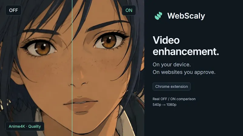 WebScaly screenshot 1 (video preview)