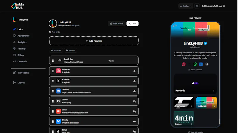 LinkLyHub screenshot 3